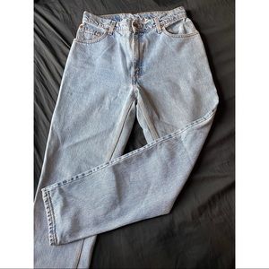 Vintage LEVIS 550 - high waist, Mom Jeans (thrifted)